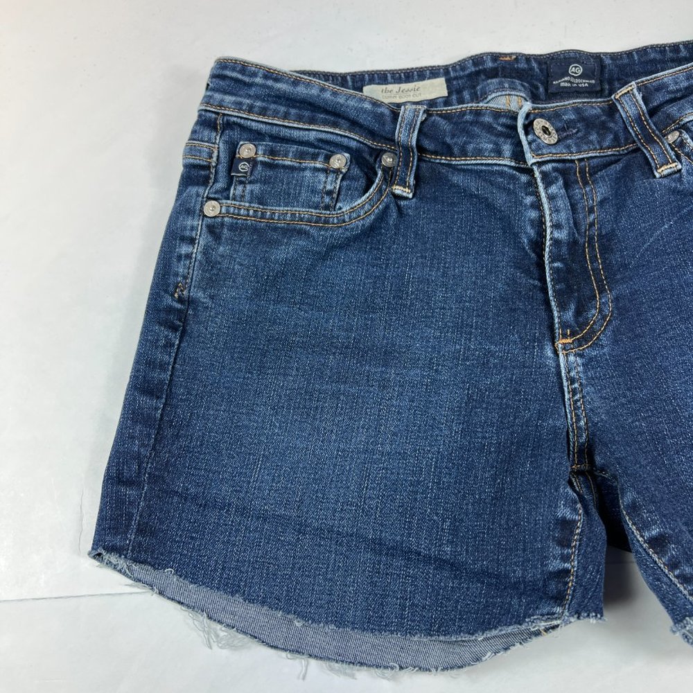 AG Frayed Hem Shorts